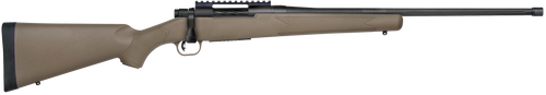 Mossberg 28255 Patriot Predator Full Size 350 Legend 4+1 20" Matte Blued Fluted Threaded Barrel, Matte Blued Picatinny Rail Receiver, Fixed Flat Dark Earth Synthetic Stock
