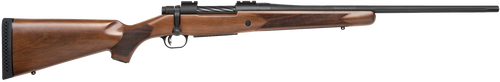 Mossberg 27882 Patriot  Full Size 270 Win 5+1 22" Matte Blued Fluted Barrel, Drilled & Tapped Matte Blued Stainless Steel Receiver, Walnut Fixed Stock, Right Hand