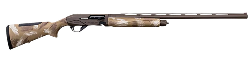 Weatherby XSL1228MAG Sorix  Full Size 12 Gauge Semi-Auto 3" 2+1 28" Burnt Bronze Cerakote Vent Rib Barrel & Drilled & Tapped Steel Receiver, Slough Camo Synthetic Stock w/Adj Shim, Ambidextrous