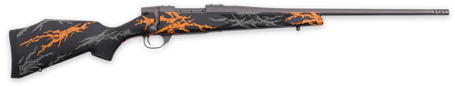 Weatherby VYH308NR2B Vanguard Compact Hunter 308 Win 5+1 20", Tungsten Gray Barrel/Rec, Black w/Gray & Orange Sponge Accents Monte Carlo Stock, Accubrake Muzzle Brake
