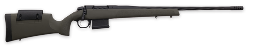 Weatherby 3WRXP65RWR6B 307 Range XP 6.5 Wthby RPM 5+1 24" Fluted Barrel, Black Barrel/Rec, OD Green Synthetic Stock with Adj. Cheek Rest, Accubrake Muzzle Brake, TriggerTech Trigger