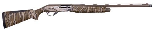 Weatherby XTB1224SMG Sorix Turkey Compact 12 Gauge Semi Auto 3.50" 2+1 24" Burnt Bronze Cerakote Vent Rib Barrel & Drilled & Tapped Receiver, Fixed Mossy Oak Bottomland Synthetic Stock, Ambidextrous