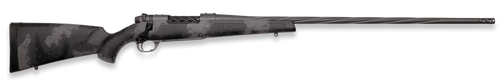 Weatherby MLW01N7MMWR8B Mark V Live Wild 7mm Wthby Mag 3+1 26" Carbon Gray Cerakote Fluted Threaded Barrel & Steel Drilled & Tapped Receiver, Black w/Gray Accents Fixed Polymer Stock, Right Hand