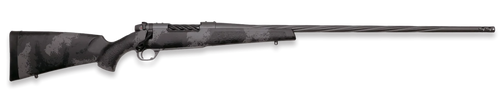 Weatherby MLW01N7MMRR8B Mark V Live Wild 7mm Rem 3+1 26" Gray Cerakote Fluted Threaded Barrel, Gray Cerakote Drilled & Tapped Steel Receiver, Fixed Black w/Gray Accents Polymer Stock, Right Hand