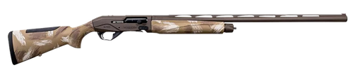 Weatherby XSL2028MAG Sorix  Full Size 20 Gauge Semi-Auto 3" 2+1 28" Burnt Bronze Cerakote Vent Rib Barrel & Drilled & Tapped Steel Receiver, Slough Camo Synthetic Stock w/Adj Shim, Ambidextrous