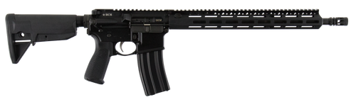 BCM 750750 RECCE-16 MCMR 223 Rem,5.56x45mm NATO 16" 30+1 Black Hard Coat Anodized, Manganese Phosphate, 6 Position Stock, Bravo Mod 3 Grip