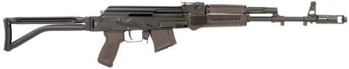 Arsenal SAM7SF-84EPM SAM7SF 84E 7.62x39mm 10+1 16.33" Black Steel Threaded Barrel, Black Forged & Milled Aluminum Receiver, Black Synthetic Folding Right Side Stock, Plum Polymer Grip