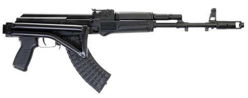 Arsenal SAM7SF-84E SAM7SF 84E 7.62x39mm 10+1 16.33" Black Steel Threaded Barrel, Black Forged & Milled Aluminum Receiver, Black Synthetic Folding Right Side Stock, Black Polymer Grip