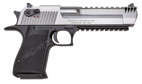 Magnum Research DE50ASIMB Desert Eagle Mark XIX L6 50 AE 6" 7+1 Black Hardcoat Anodized Aluminum Frame Stainless Steel Slide Black Polymer Grip