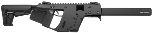 Kriss USA KV45CBL22 Vector CRB Gen2 *CA Compliant 45 ACP 10+1 Black Steel Barrel, Black Picatinny Rail Receiver, Fixed Black Synthetic Stock, Black California Paddle Grip, Glock Magazine Compatible