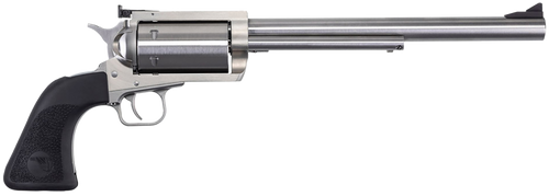 Magnum Research BFR30306 BFR  Extra Large 30-30 Win 6 Shot 10" Brushed Stainless Steel Barrel & Cylinder, Stainless Steel Frame, Black Hogue Rubber Grip, Exposed Hammer