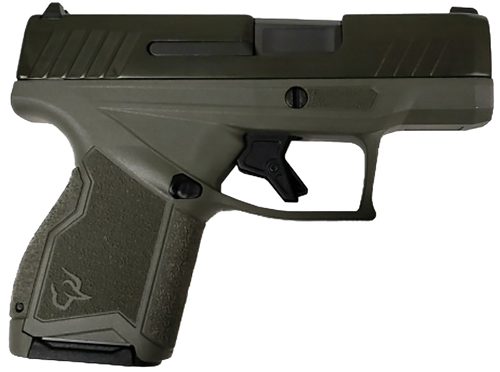 Taurus 1-GX4M93BO GX4  Micro-Compact Frame 9mm Luger 11+1 3.06" Black DLC Steel Barrel, Mil-Spec Green Cerakote Alloy Steel Serrated Slide, OD Green Stainless Steel Frame