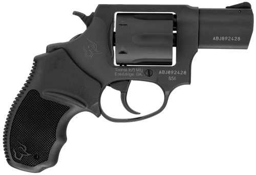 Taurus 2-85621-MA 856 *MA Compliant Small 38 Special +P 6 Shot 2" Matte Black Alloy Steel Barrel, Cylinder & Frame, Black Rubber Grips, Transfer Bar Safety, Exposed Hammer