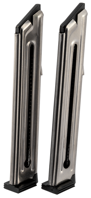 Ruger 90645 Mark III/IV Value Pack 10rd 22 LR E-Nickel Stainless Steel 2 Per Pack
