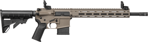 Tippmann Arms A101341 M4-22 Elite 22 LR 10+1 16" Black Parkerized Threaded Barrel, Flat Dark Earth DuraCote Aluminum Receiver w/Picatinny Rail, M-LOK Handguard, Black Adj CAR15 Polymer Stock, Black Ge