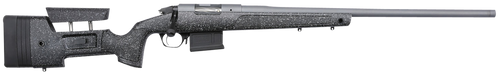 Bergara Rifles BPR2065MC Premier HMR Pro 6.5 Creedmoor 5+1 24" Threaded Barrel, Tactical Gray Cerakote,  Black with Gray Fleck Stock