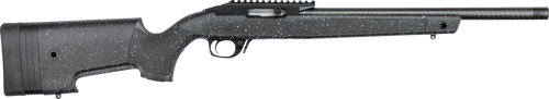 Bergara Rifles BXR002 BXR  22 LR 10+1 16.50" Carbon Fiber Barrel, Matte Blued Aluminum Receiver, Gray Speckled Black Synthetic Stock, Right Hand
