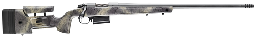 Bergara Rifles B14SM359CF B-14 HMR Carbon Wilderness 6.5 PRC 3+1 24" Carbon Fiber Wrapped Barrel, Woodland Camo Molded with Mini-Chassis Stock, Right Hand