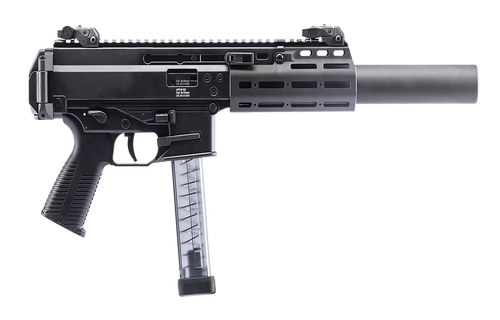 B&T Firearms BT36046USKIT APC9 SD Pro 9mm Luger 30+1 M-LOK Handguard, Black Anodized Aluminum Receiver w/Picatinny Rail, Black Polymer Grip, Ambidextrous