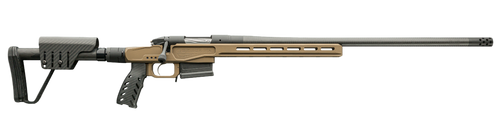 Bergara Rifles BPR3722CM Premier MgLite Full Size 22 Creedmoor 5+1 20" Carbon Fiber CURE Carbon Fiber Barrel, Graphite Black Cerakote Steel Receiver, Flat Dark Earth XLR  Folding Chassis
