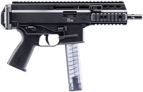 B&T Firearms BT-36039 APC Pro 9mm Luger 30+1 6.80" Black Steel Barrel, M-LOK Handguards, Black Hard Coat Anodized Aluminum Picatinny Rail Receiver, Black Polymer Grips, Ambidextrous