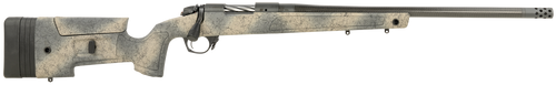 Bergara Rifles B14S371CF B-14 HMR Carbon Wilderness 308 Win 5+1 Cap 20" Carbon Fiber Wrapped Barrel, Woodland Camo Molded with Mini-Chassis Stock, Right Hand