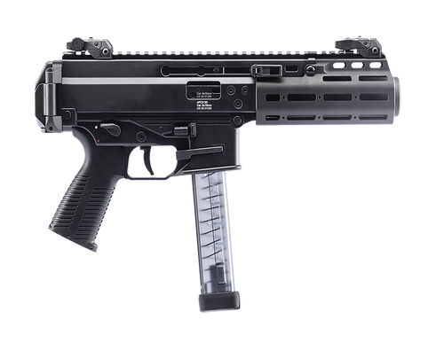 B&T Firearms BT36046SCKIT APC SD Pro Kit 9mm Luger 30+1 M-LOK Handguard, Black Anodized Aluminum Receiver w/Picatinny Rail, Black Polymer Grip