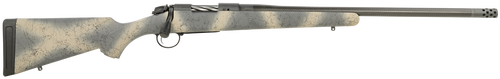 Bergara Rifles B14S522CF B-14 Ridge Carbon Wilderness 6.5 Creedmoor 4+1 22" Carbon Fiber  Wrapped Barrel, Gray Cerakote Steel Receiver, SoftTouch Woodland Camo Fixed American Style Stock, Right Hand
