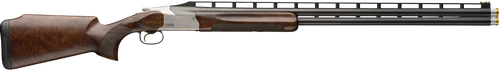 Browning 0183244002 Citori 825 Trap 12 Gauge Break Open 2.75" 2rd 32" Polished Blued Over/Under Vent Rib Barrel, Silver Nitride Stainless Steel Receiver, Monte Carlo Comb Gloss Black Walnut Stock