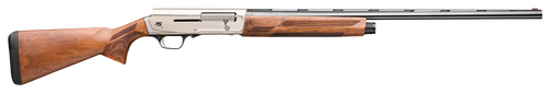 Browning 0119035005 A5 Upland Sweet Sixteen 16 Gauge Semi-Auto 2.75" 4- 2.75" Shells 26" Gloss Blued Vent Rib Barrel, Brushed Nickel Aluminum Alloy Receiver, Fixed Turkish Walnut Stock