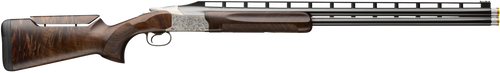 Browning 0183504002 Citori 825 Pro Trap 12 Gauge Break Open 2.75" 2rd 32" Polished Blued Over/Under Vent Rib Barrel, Silver Nitride Stainless Steel Receiver, Adj Comb Gloss Black Walnut Stock