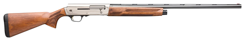 Browning 0119033004 A5 Upland 12 Gauge Semi-Auto 3" 3- 2.75" Shells 28" Gloss Blued Vent Rib Barrel, Brushed Nickel Aluminum Alloy Receiver, Fixed Turkish Walnut Stock, Invector-DS Flush Chokes