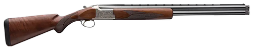 Browning 018142305 Citori White Lightning 12 Gauge with 26" Polished Blued Barrel, 3" Chamber, 2rd Capacity, Silver Nitride Metal Finish & Gloss Oil Black Walnut Stock Right Hand (Full Size)