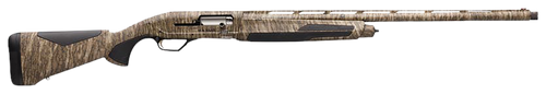 Browning 011702204 Maxus II  12 Gauge 3.5" 4+1 (2.75") 28" Barrel, Overall Mossy Oak Bottomland Finish, Fixed w/Overmolded Grip Panels Stock