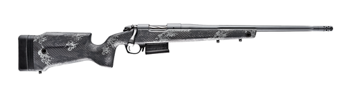 Bergara Rifles B14S754 B-14 Crest 22-250 Rem 5+1 20" Sniper Gray Cerakote #5 Contour Threaded Barrel, Sniper Gray Cerakote Steel Receiver, Black & Gray Sponge Fixed Carbon Fiber Stock