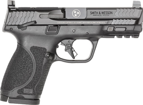 S&W M&P9 M2.0 COMP TN LOGO 4" OPTIC READY SAFETY 15-SH BLK