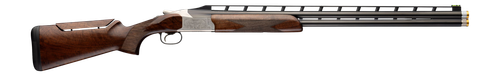 Browning 0184213002 Citori 825 Plus Sporting 12 Gauge Break Open 3" 2rd 32" Matte Blued Over/Under Vent Rib Barrel, Engraved Silver Nitride Steel Receiver, Adj Comb Gloss American Walnut Stock, Right