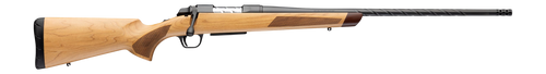 Browning 035849282 AB3 Pro Hunter Deluxe Full Size 6.5 Creedmoor 5+1 22" Matte Blued Spiral Fluted Threaded Barrel, Matte Blued Steel Drilled & Tapped Receiver, Maple Fixed Stock
