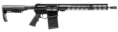 Patriot Ordnance Factory 02357  LMR Base 308 Win 20+1 16.50" Black Aluminum Receiver A2 Style Grip