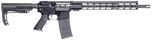 Patriot Ordnance Factory 02317  P-15 Base 5.56 NATO 10+1 16.50" Black Anodized A2 Style Grip *California Compliant