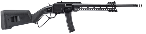 Patriot Ordnance Factory 02543 Tombstone  9mm Luger 20+1 16.50" Black Fluted Threaded Barrel, Black Aluminum Receiver w/Picatinny Rail, M-LOK Handguard, Magpul SGA Black Synthetic Stock