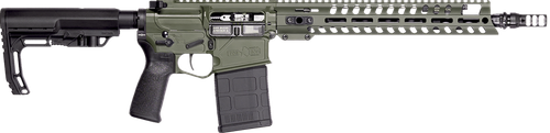 Patriot Ordnance Factory 02065 Rifle Rogue 308 Win 20+1 13.75" Olive Dark Green Cerakote