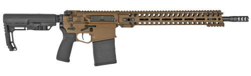Patriot Ordnance Factory 01582 Revolution  308 Win,7.62x51mm NATO 16.50" 20+1 Bronze 6 Position MFT BMS Minimalist Stock
