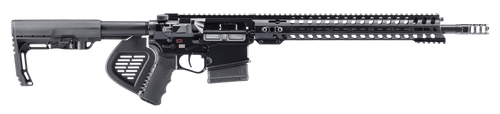 Patriot Ordnance Factory 01666 Revolution *CA Compliant 308 Win,7.62x51mm NATO 16.50" 10+1 Black Hard Coat Anodized Rec Black Polymer 6 Position MFT BMS Minimalist Stock Black Polymer Grip