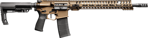 Patriot Ordnance Factory 02040 Renegade +  5.56x45mm NATO 30+1 13.75" Steel Threaded Barrel, Bronze Aluminum Receiver