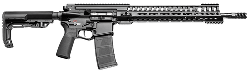 Patriot Ordnance Factory 01148 P415 *CA Compliant 5.56x45mm NATO 10+1 16.50" Chrome Moly Barrel Black Hard Coat Anodized Receiver, 6 Position MFT Black Stock & Black Polymer Grip Ambidextrous