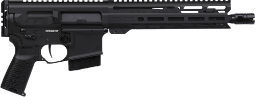 CMMG 34A840F-AB Dissent MK4 338 ARC 10+1 10.50" Black Nitride Threaded Barrel, 9.60" M-LOK Handguard, Black Armor Cerakote Aluminum Picatinny Rail Receiver, Rear Picatinny Rail, CMMG Zeroed Grip