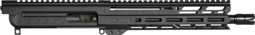 CMMG 99B80E4AB Dissent  9mm Luger 10.50", Left Side Charging Handle, Armor Black, Zeroed Linear Comp, 9.60" M-LOK Handguard, Picatinny End Plate, Fits AR-Platform