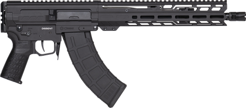 CMMG 86A8E0BAB Dissent MK47 7.62x39mm 30+1 12.50" Black Nitride Threaded Barrel, M-LOK Handguards, Black Armor Cerakote Aluminum Picatinny Rail Receiver