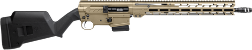 CMMG 30A650ACT Dissent BR4 *CA Compliant 300 Blackout 10+1 16.10" Black Nitride Threaded Barrel, Coyote Tan Cerakote Picatinny Rail Aluminum Receiver, Magpul SGA Black Synthetic Stock